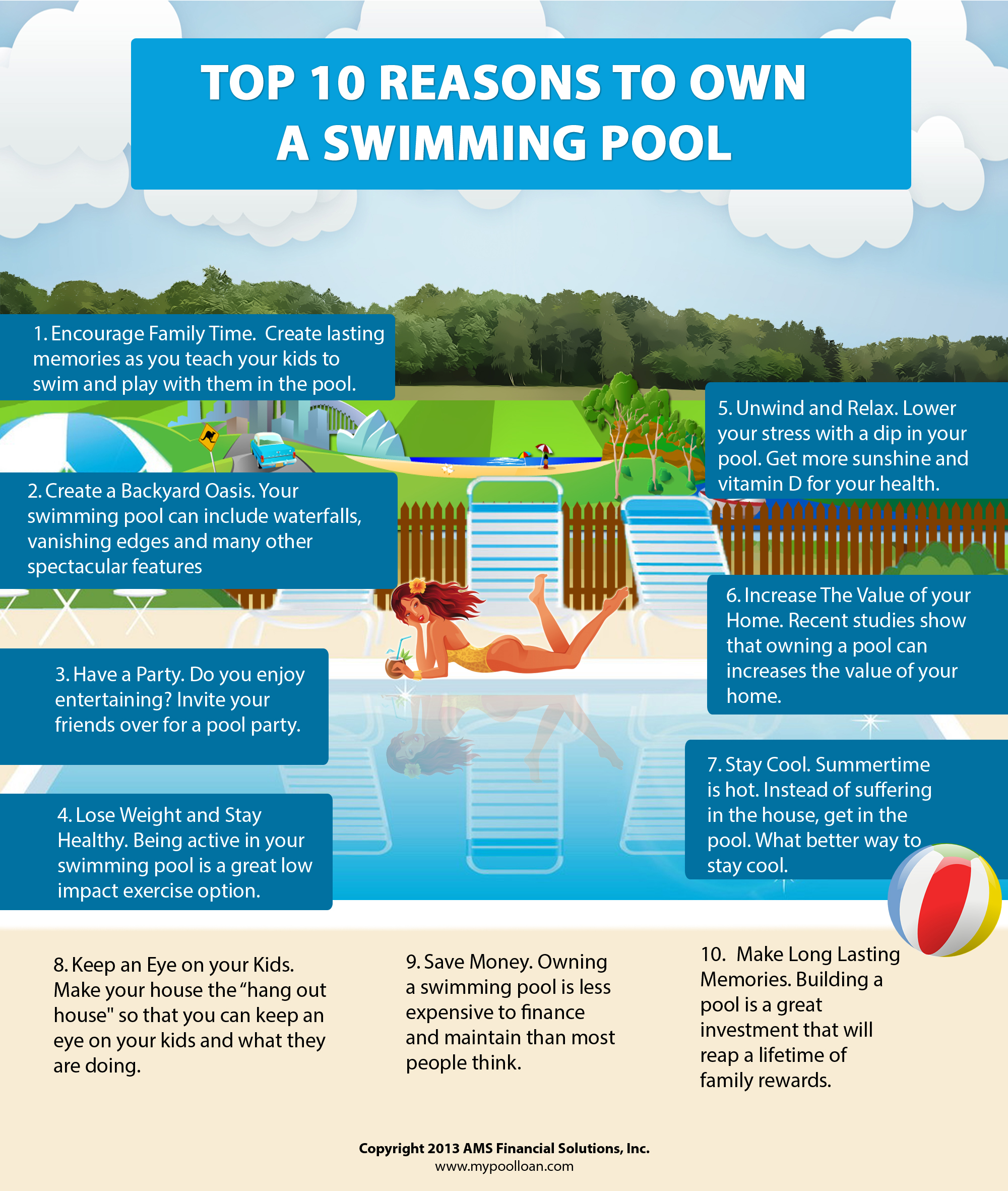 6 Great Reasons to Go to the Pool this Summer